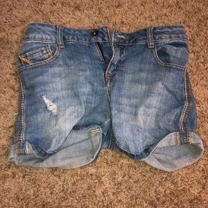Kids Large 10-12 jean shorts